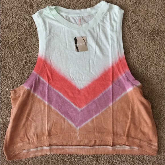 NWT Free People FP Movement Chevron Love Tie Dye - Picture 7 of 8